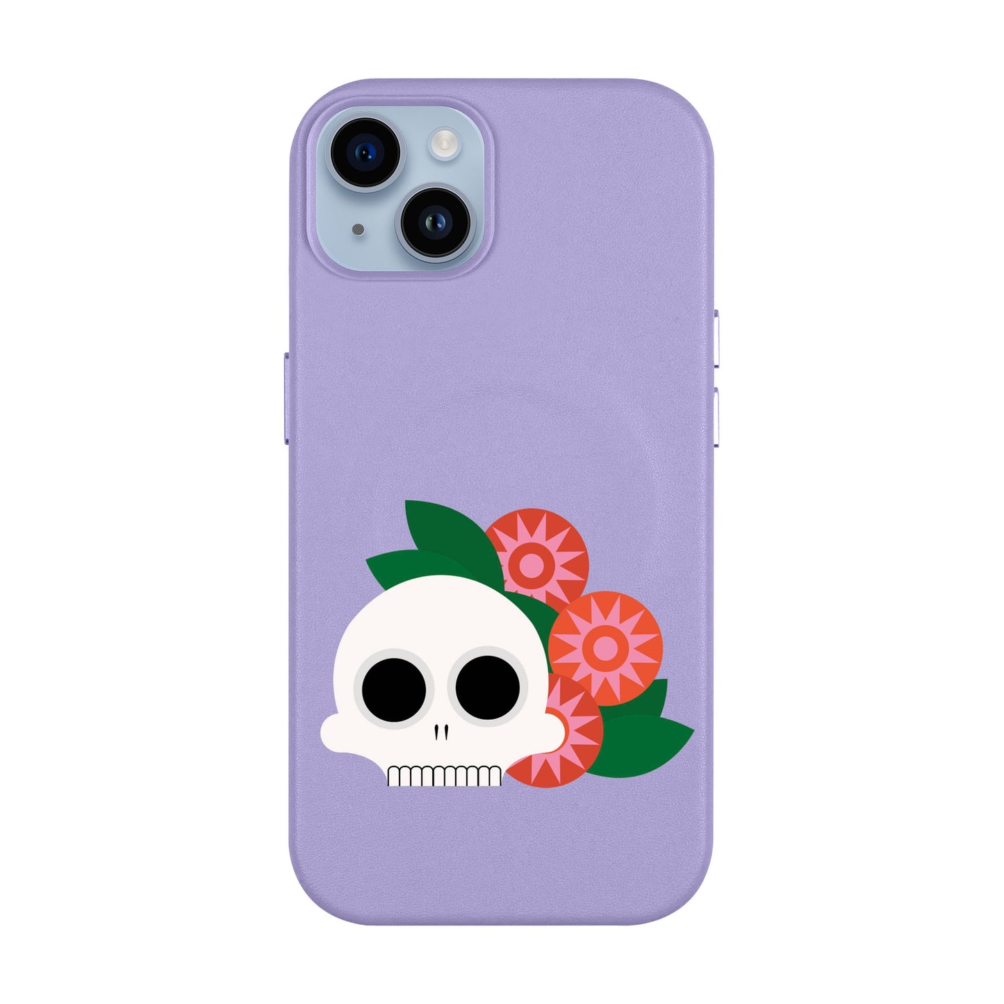 MEMENTO BLOOM-iPhone 14 Plus Leather Kılıf MagSafe Özellikli