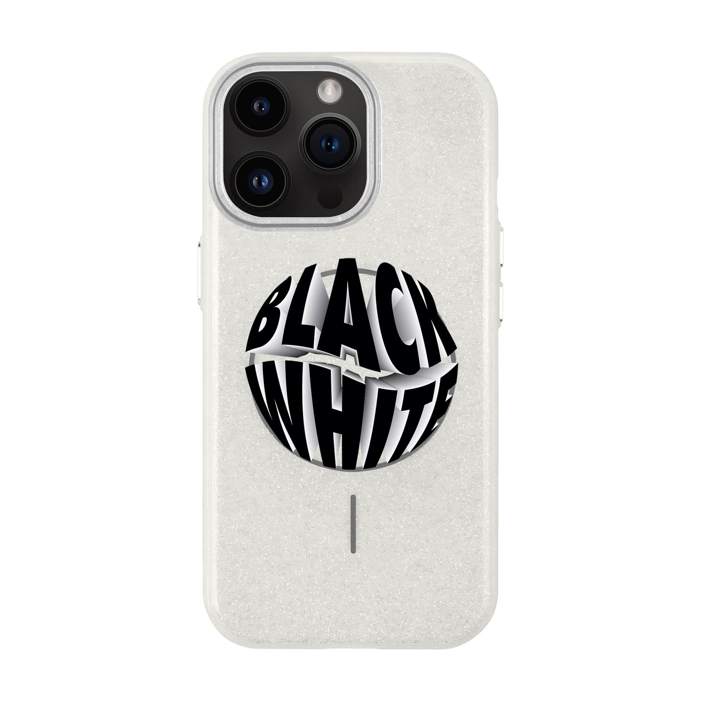 BLACK WHITE-iPhone 14 Pro Max Radiant Kılıf MagSafe Özellikli