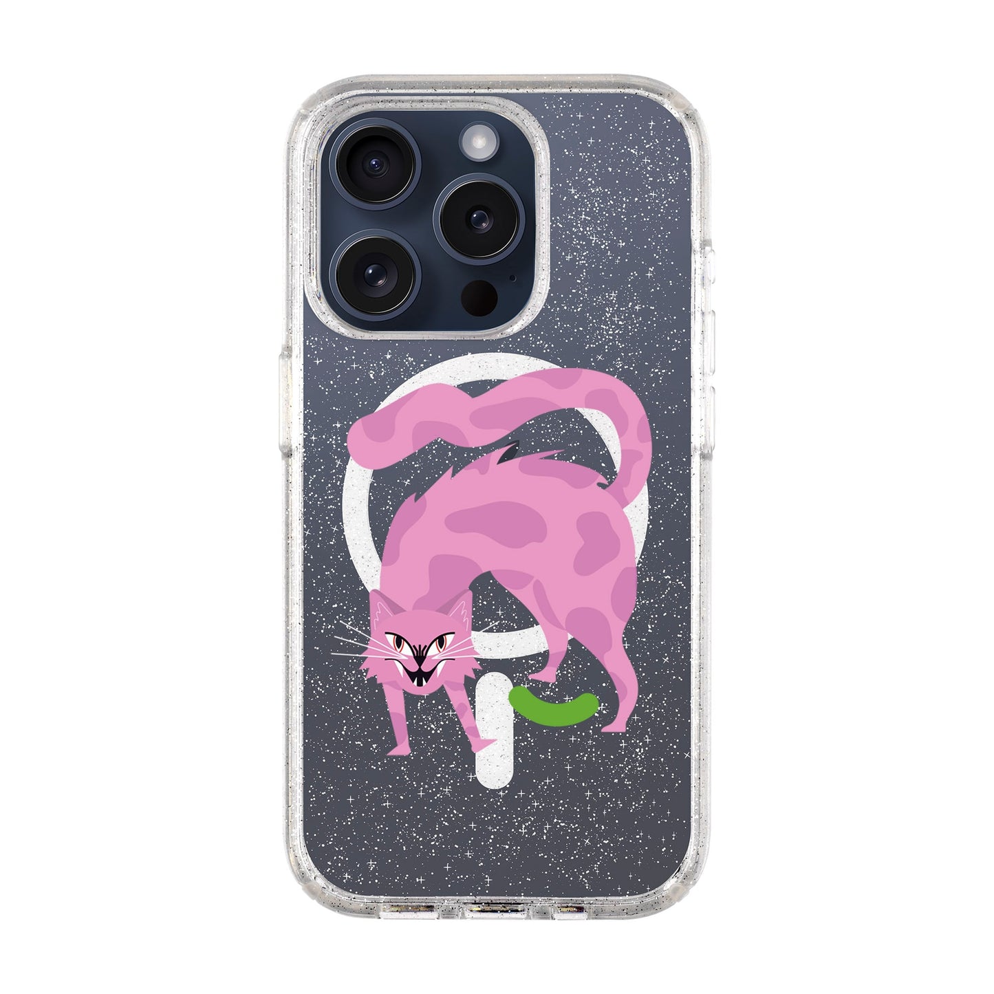 GRUMBLEPAWS-iPhone 15 Pro Shiny Kılıf MagSafe Özellikli