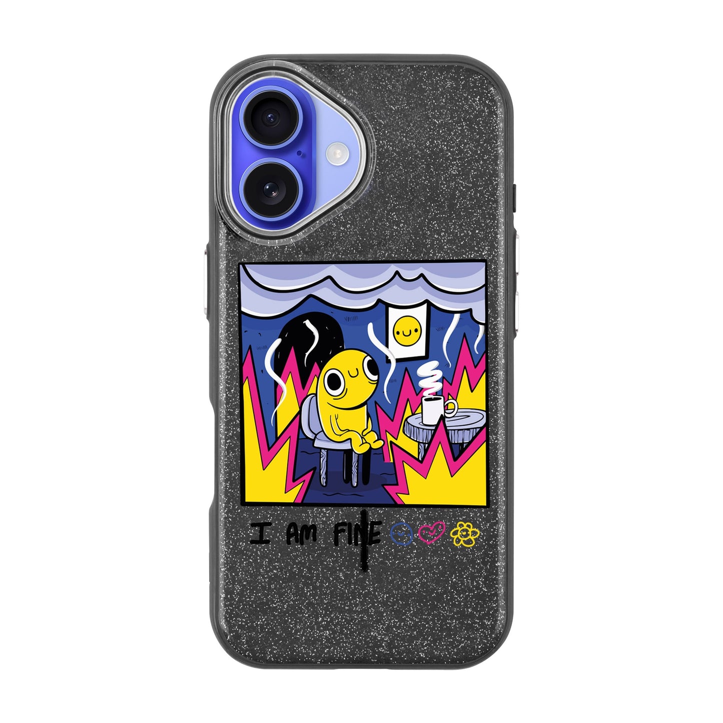 I AM FINE-iPhone 16 Radiant Kılıf MagSafe Özellikli