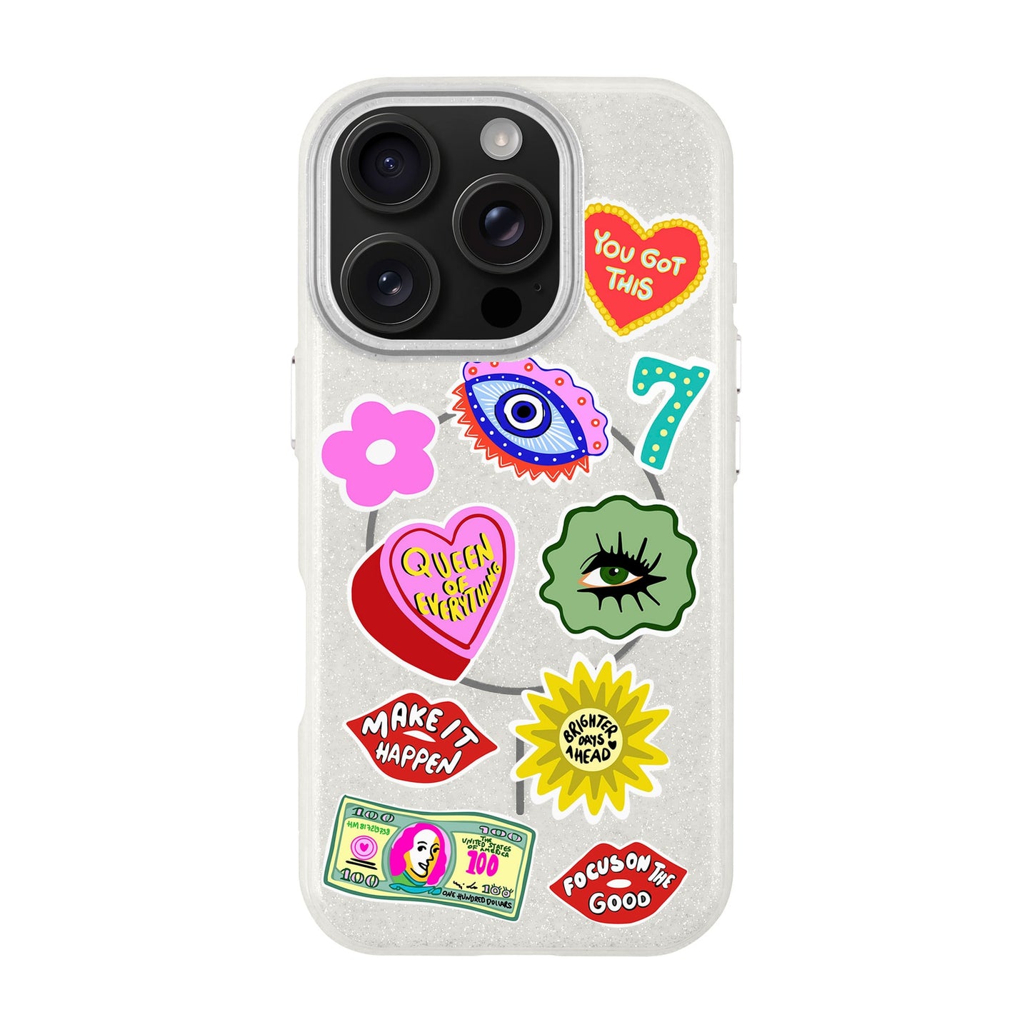 HM STICKERS-iPhone 16 Pro Radiant Kılıf MagSafe Özellikli