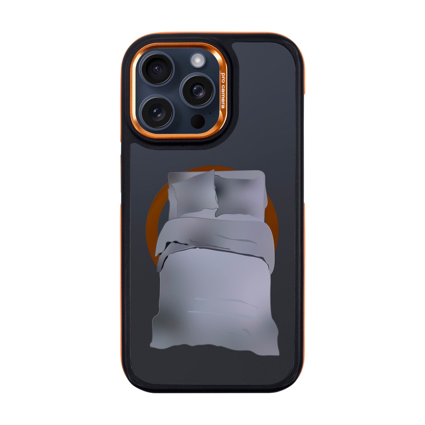 MATTRESS-iPhone 15 Pro Max Dark Kılıf MagSafe Özellikli