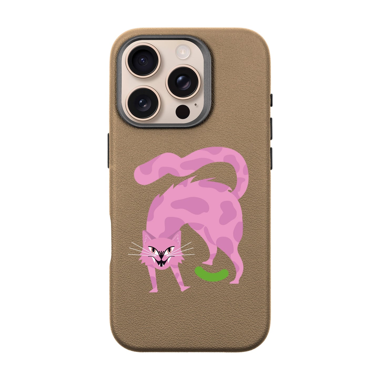 GRUMBLEPAWS-iPhone 16 Pro Leather Premium Kılıf MagSafe Özellikli