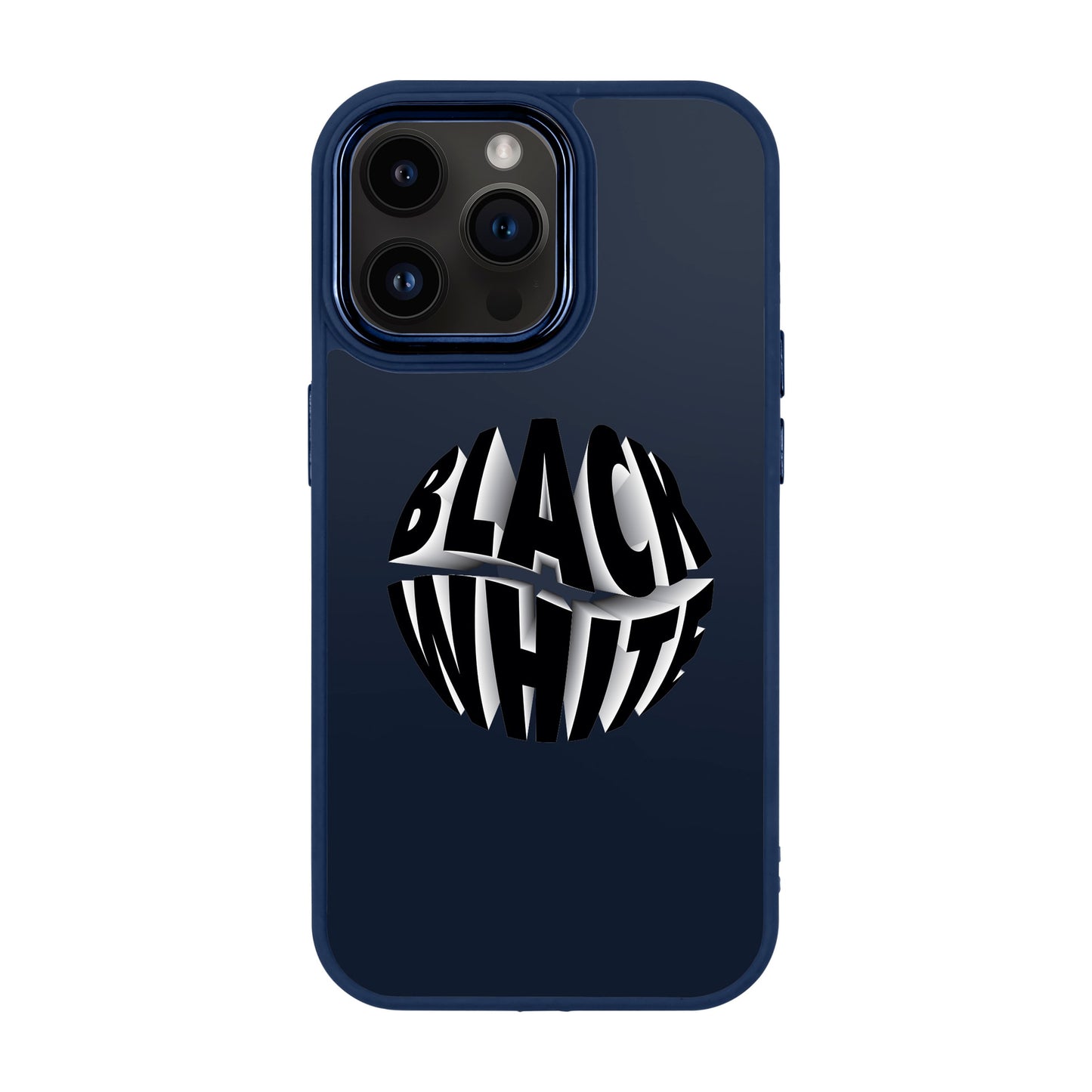 BLACK WHITE-iPhone 14 Pro Max Proof Kılıf