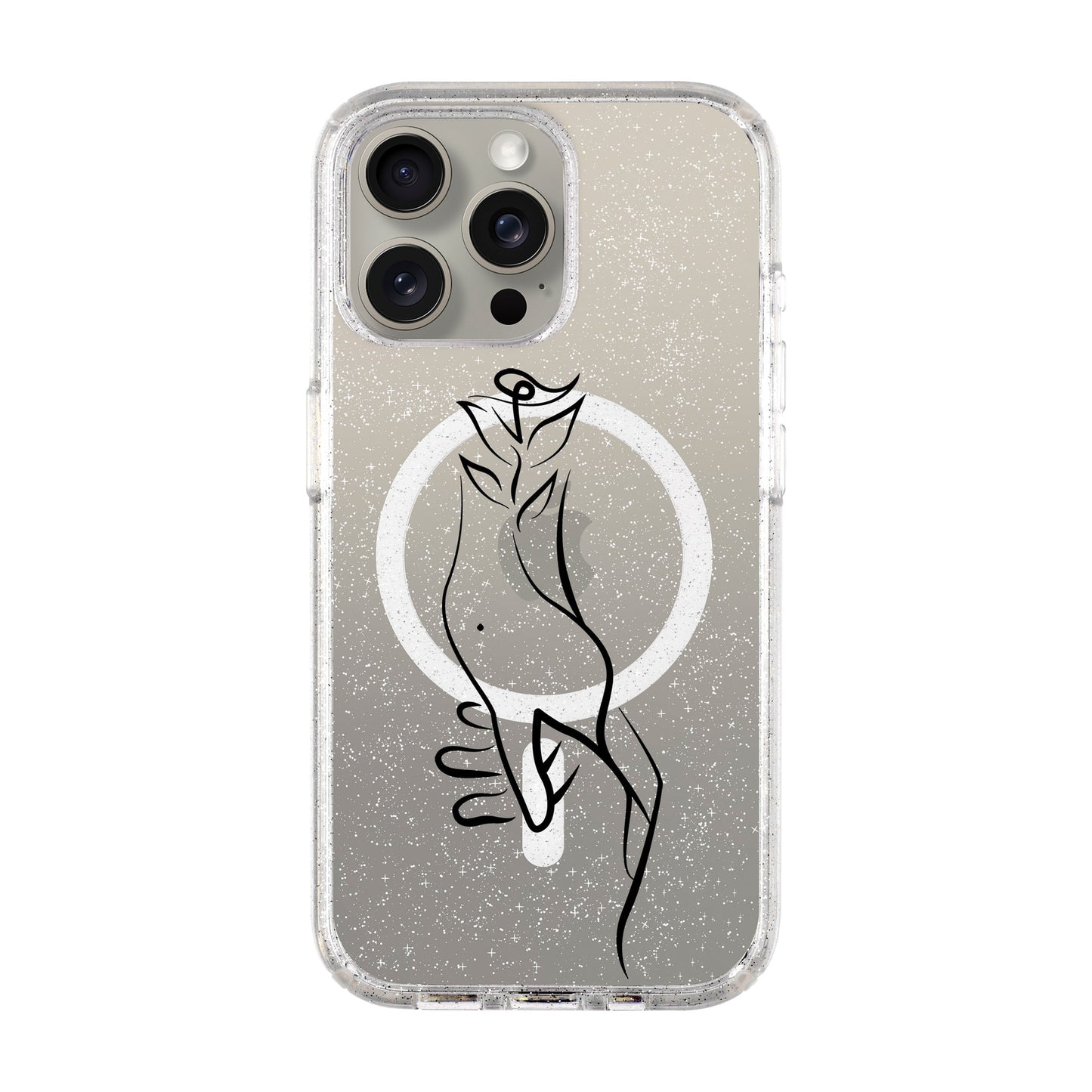 TOUCH-iPhone 15 Pro Max Shiny Kılıf MagSafe Özellikli