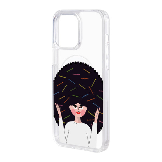 TANGLES OF HAPPINESS-Solid Kılıf MagSafe Özellikli - iPhone 13