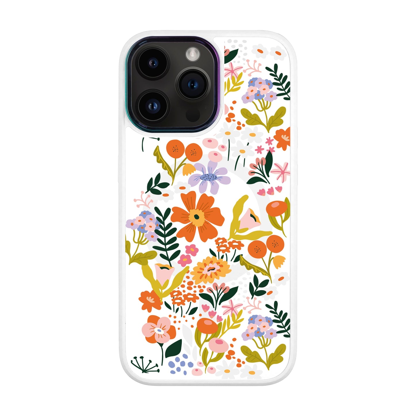 FLOWER-iPhone 13 Pro Max Vigor Kılıf MagSafe Özellikli
