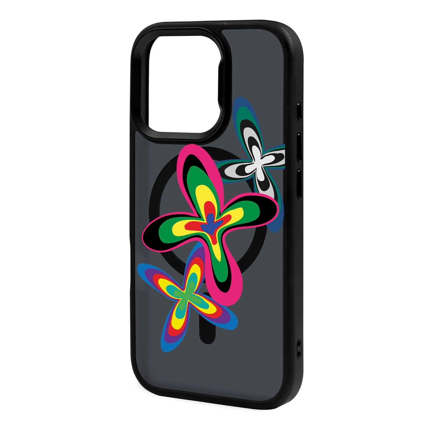 COLOR FLOWER-iPhone 16 Pro Rise Kılıf MagSafe Özellikli