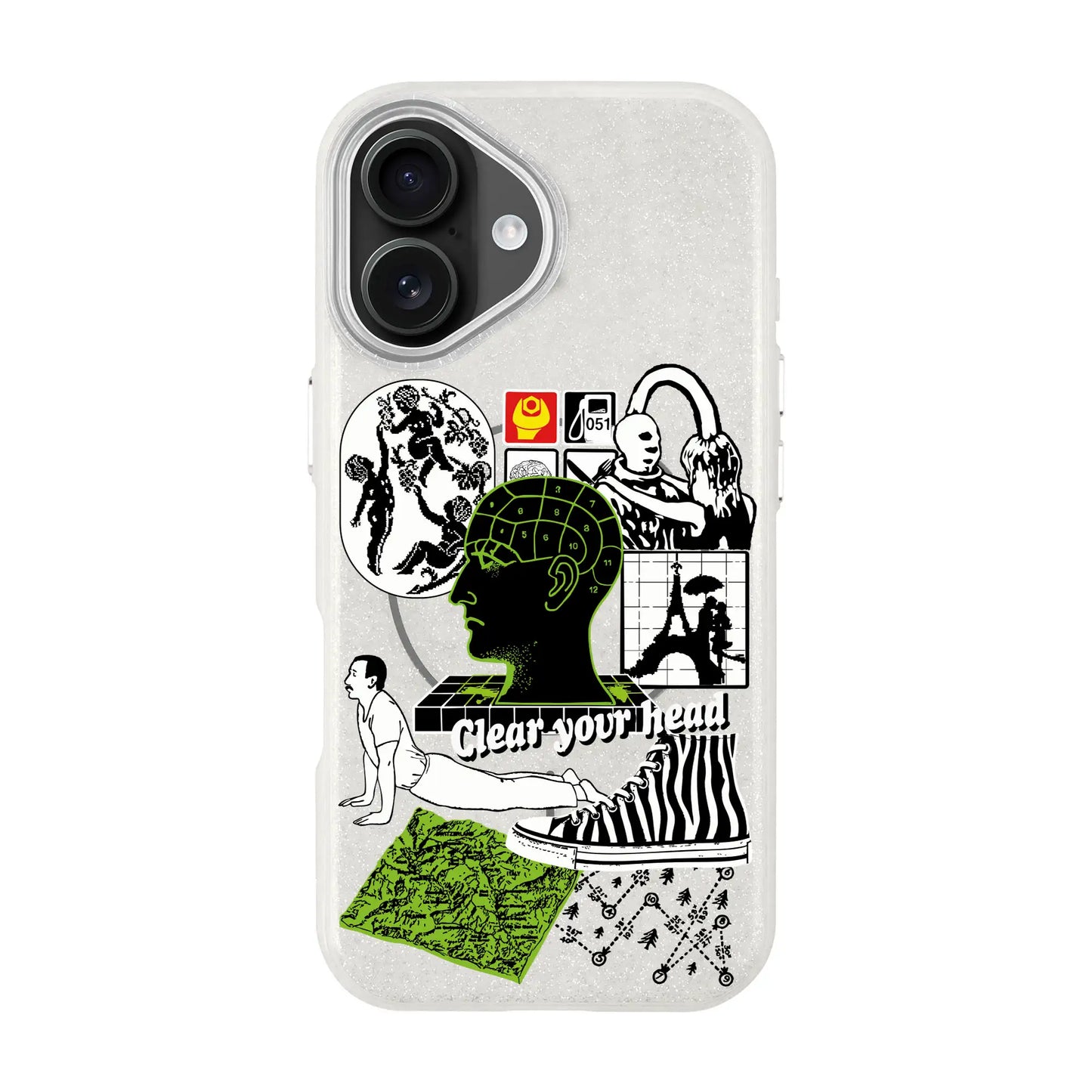 CLEAR YOUR HEAD-iPhone 16 Plus Radiant Kılıf MagSafe Özellikli