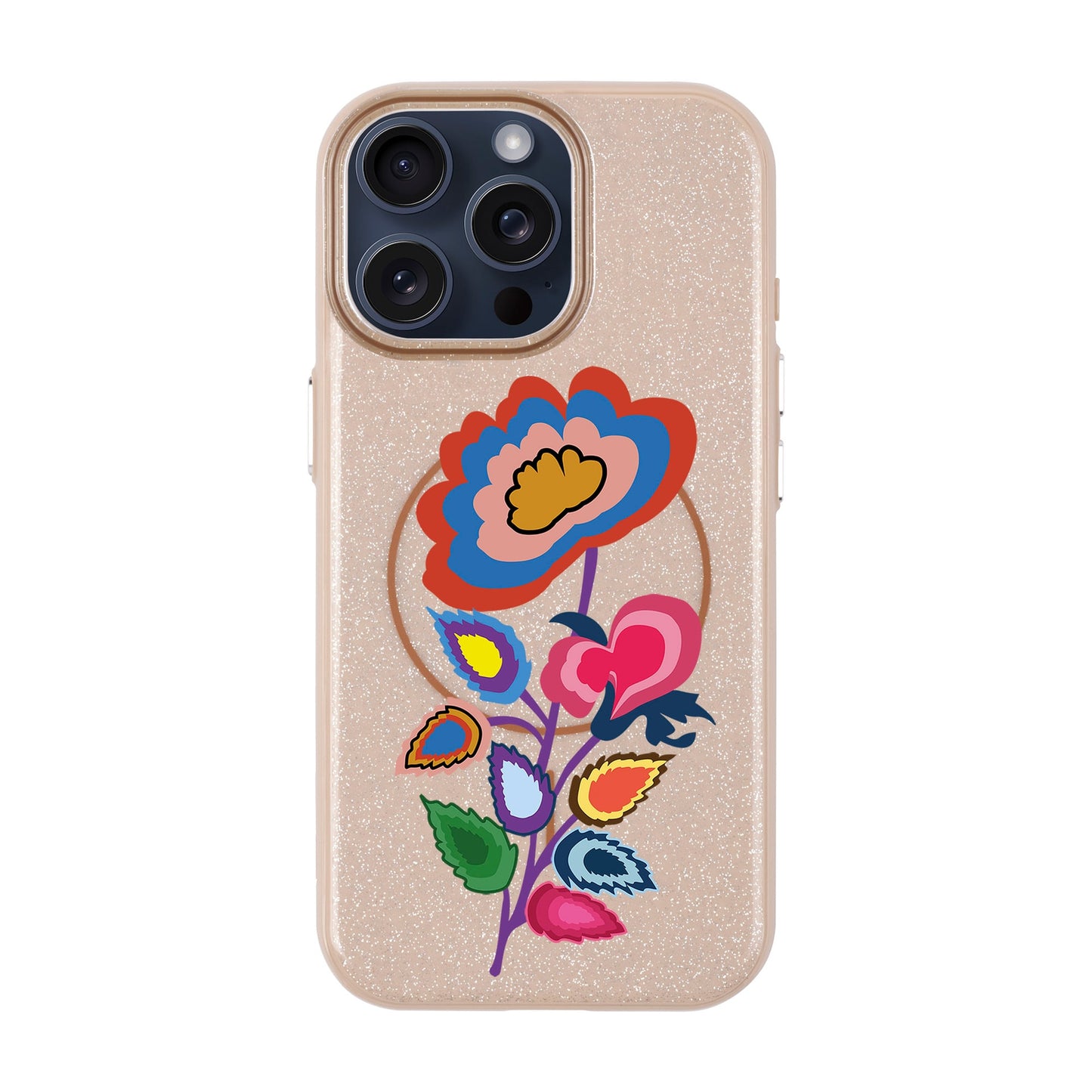 KNITTED FLOWER-iPhone 15 Pro Max Radiant Kılıf MagSafe Özellikli