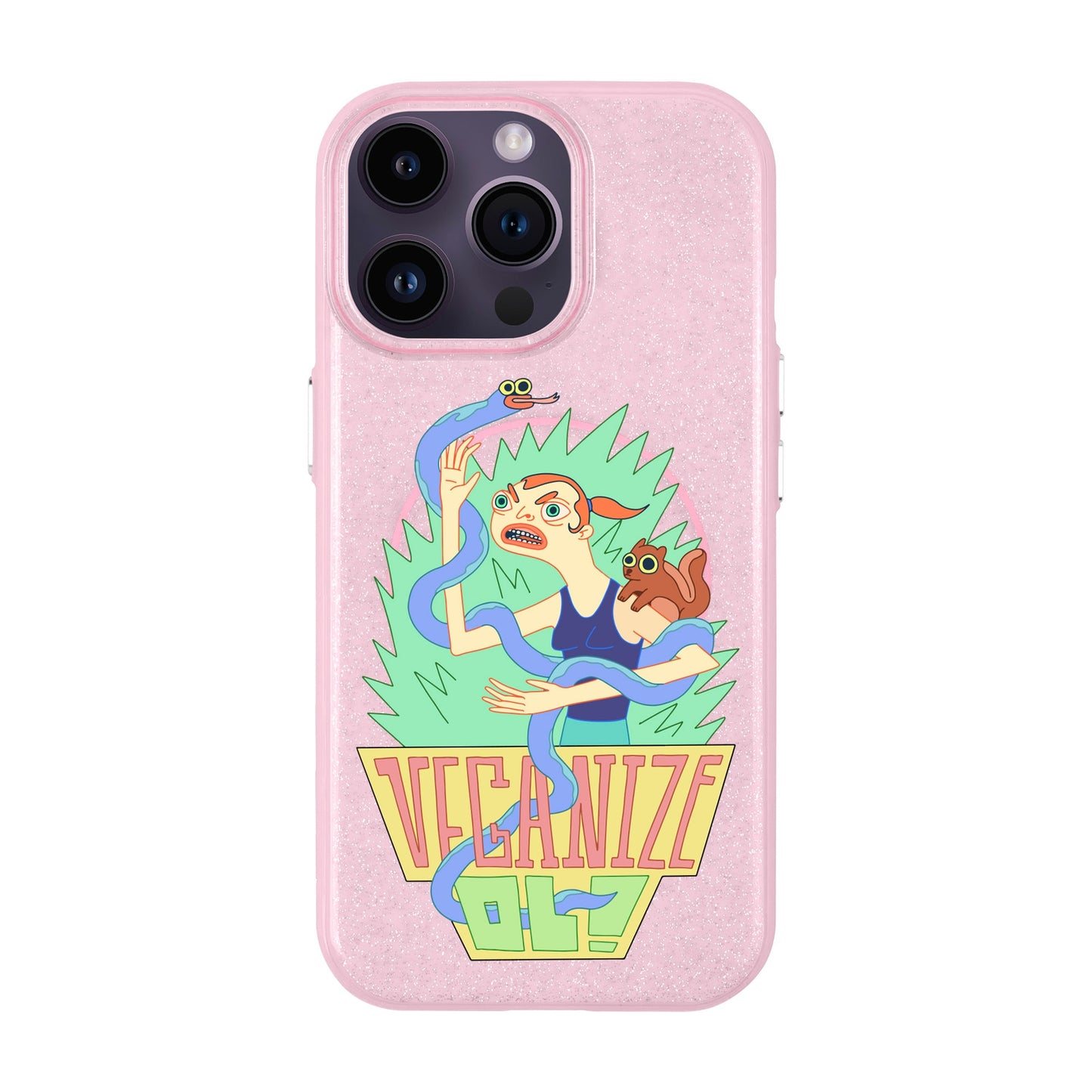VEGANİZE-iPhone 14 Pro Max Radiant Kılıf MagSafe Özellikli