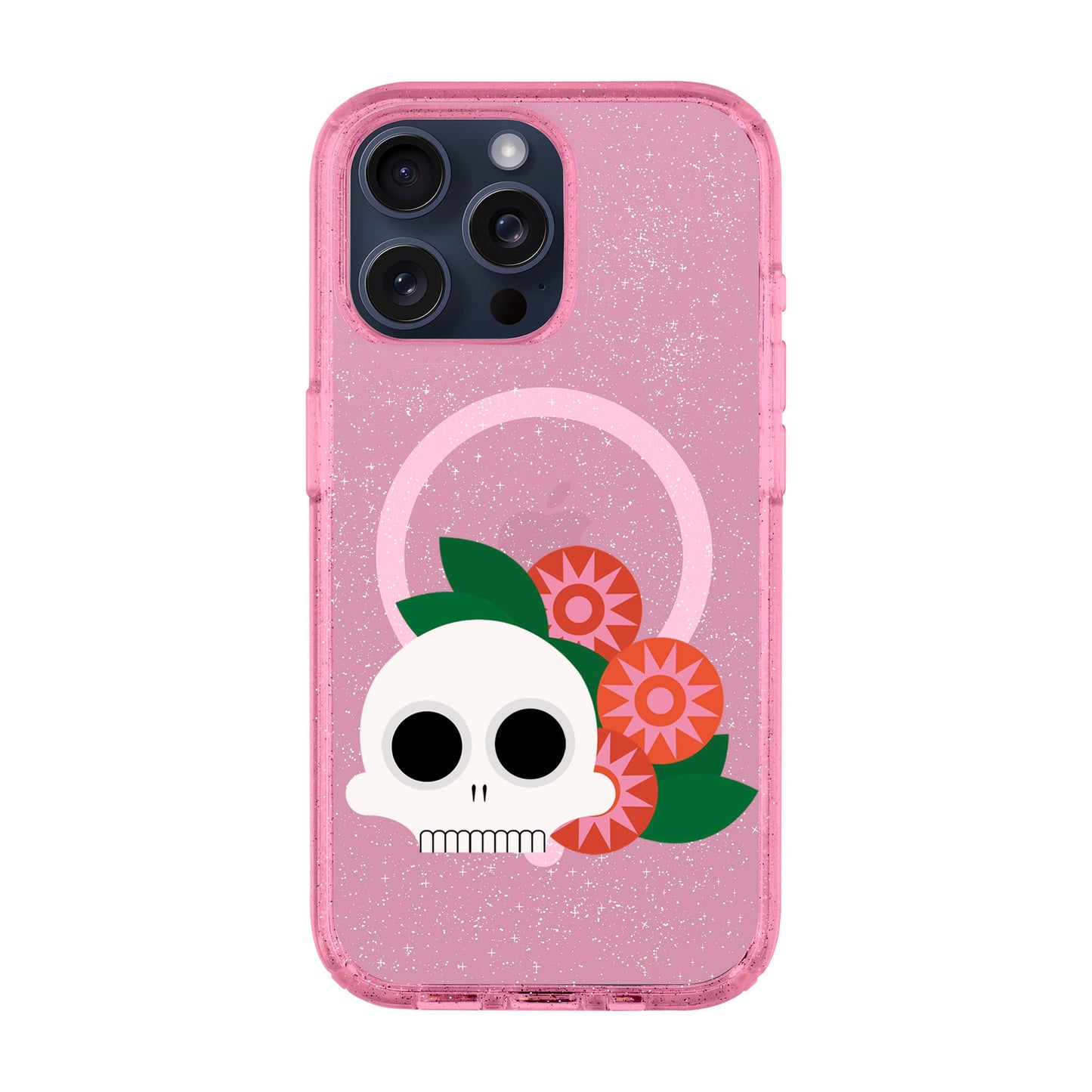 MEMENTO BLOOM-iPhone 15 Pro Max Shiny Kılıf MagSafe Özellikli