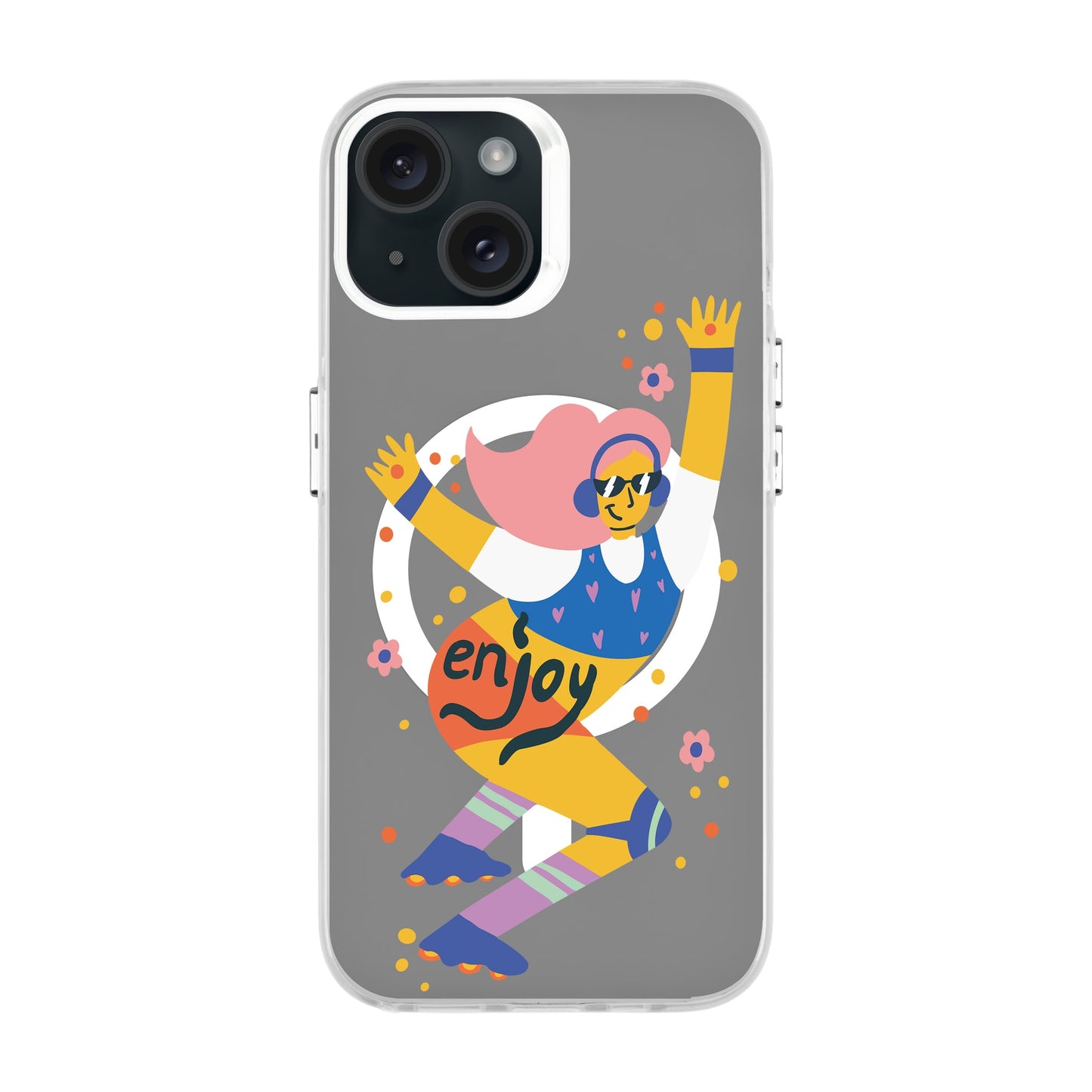 ENJOY-iPhone 15 Hold Kılıf MagSafe Özellikli
