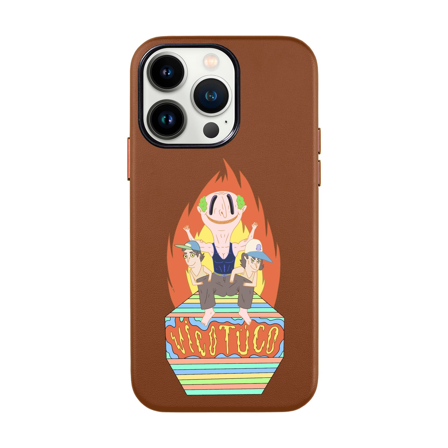 VİCOTÜCO ADAM-iPhone 13 Pro Max Leather Kılıf