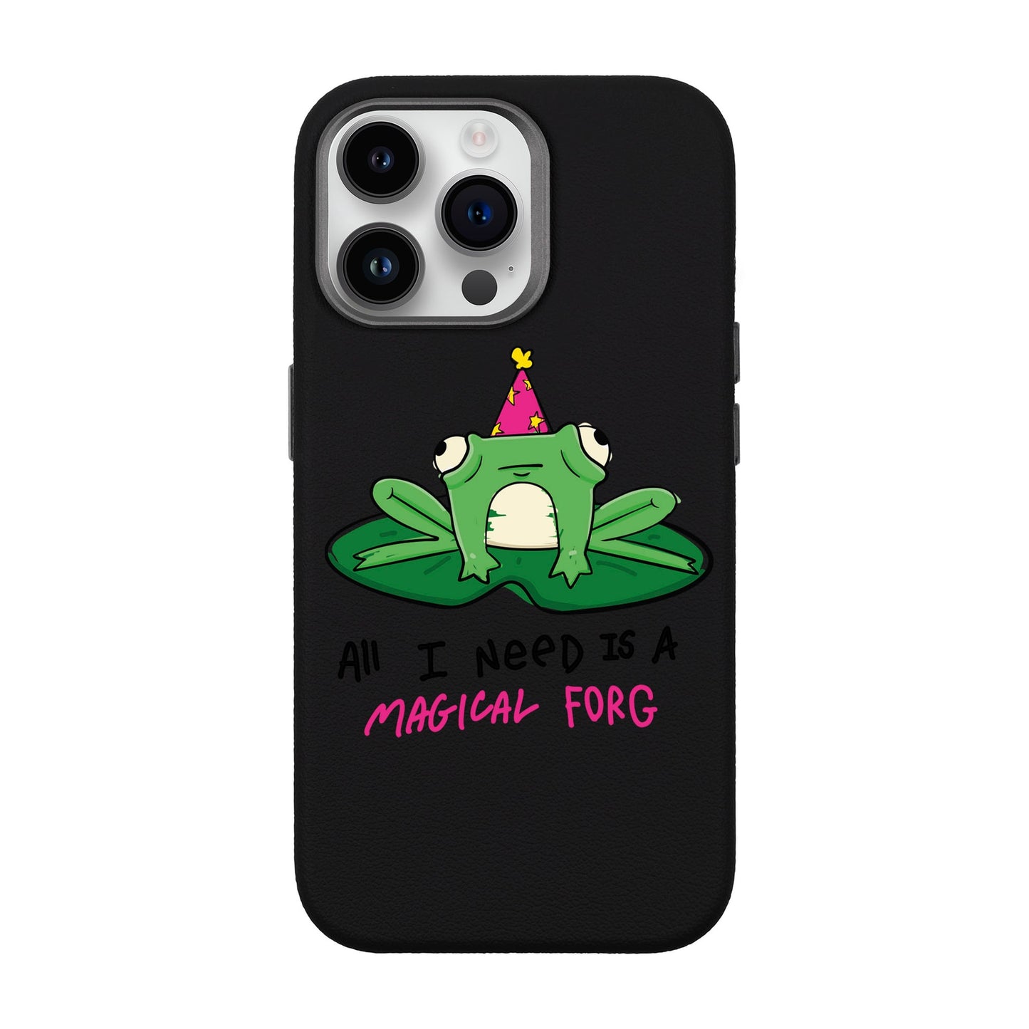 FORG-iPhone 14 Pro Max Leather Premium Kılıf MagSafe Özellikli
