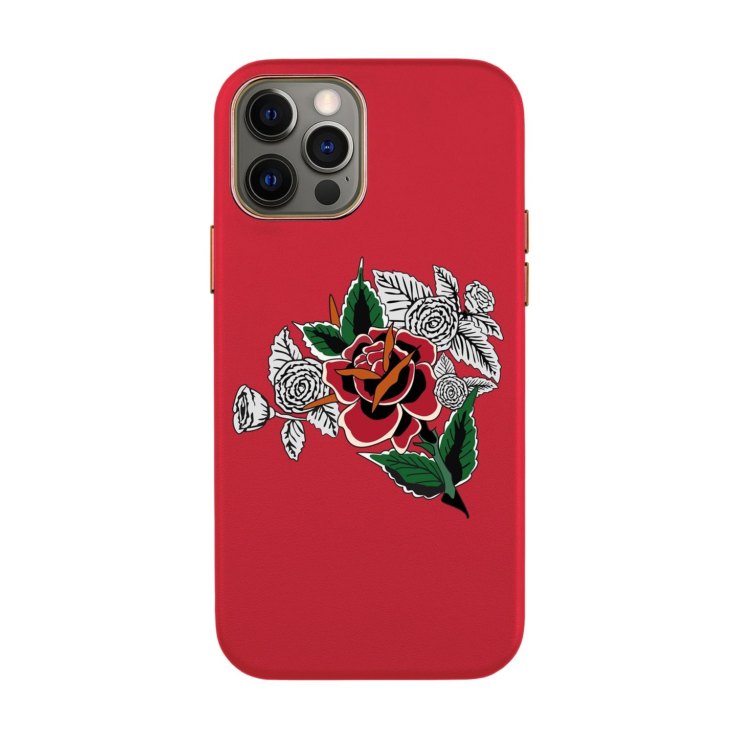 DRY ROSE-iPhone XR Leather Kılıf