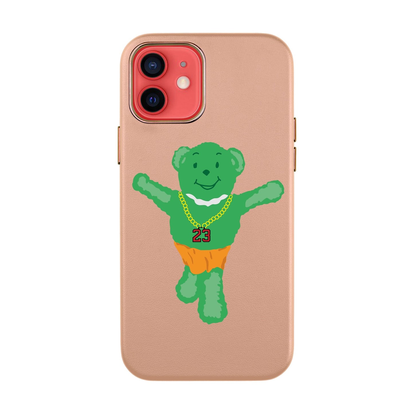 GREEN BEAR-iPhone Xs Max Leather Kılıf