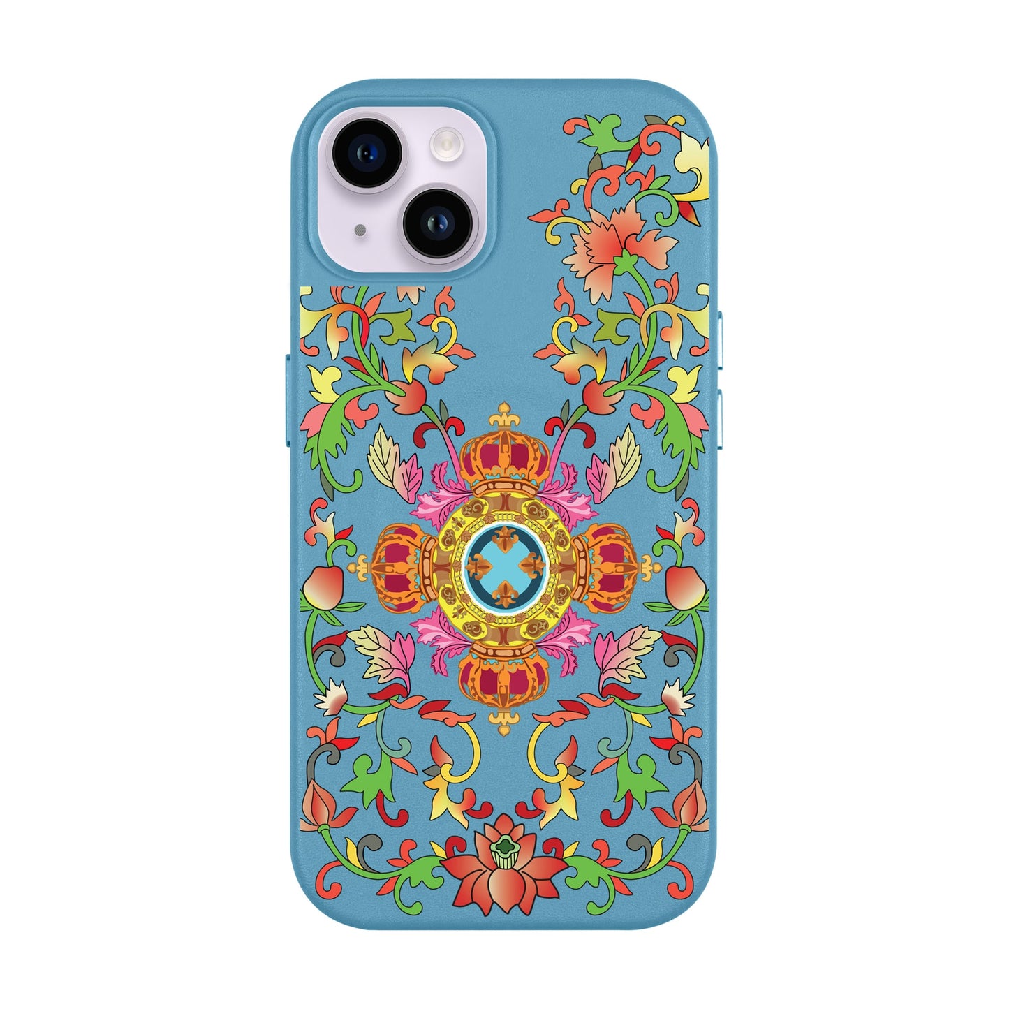 SPIRAL-iPhone 14 Plus Leather Kılıf MagSafe Özellikli