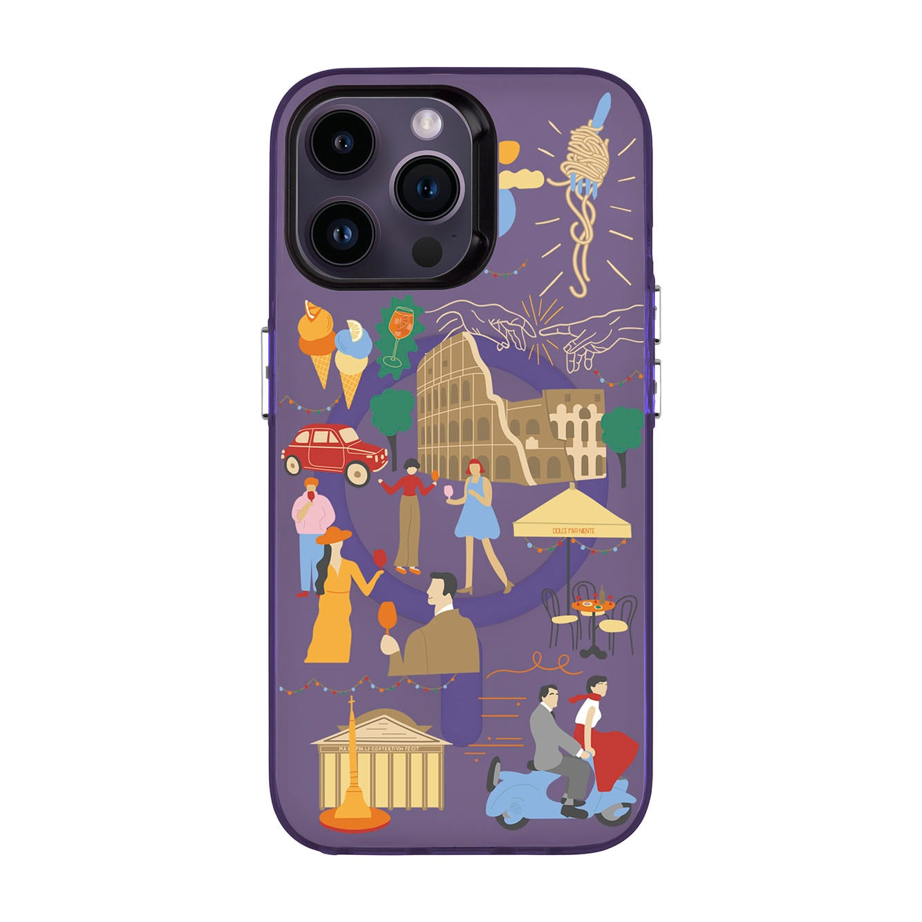 ROMA-iPhone 14 Pro Max Hold Kılıf MagSafe Özellikli
