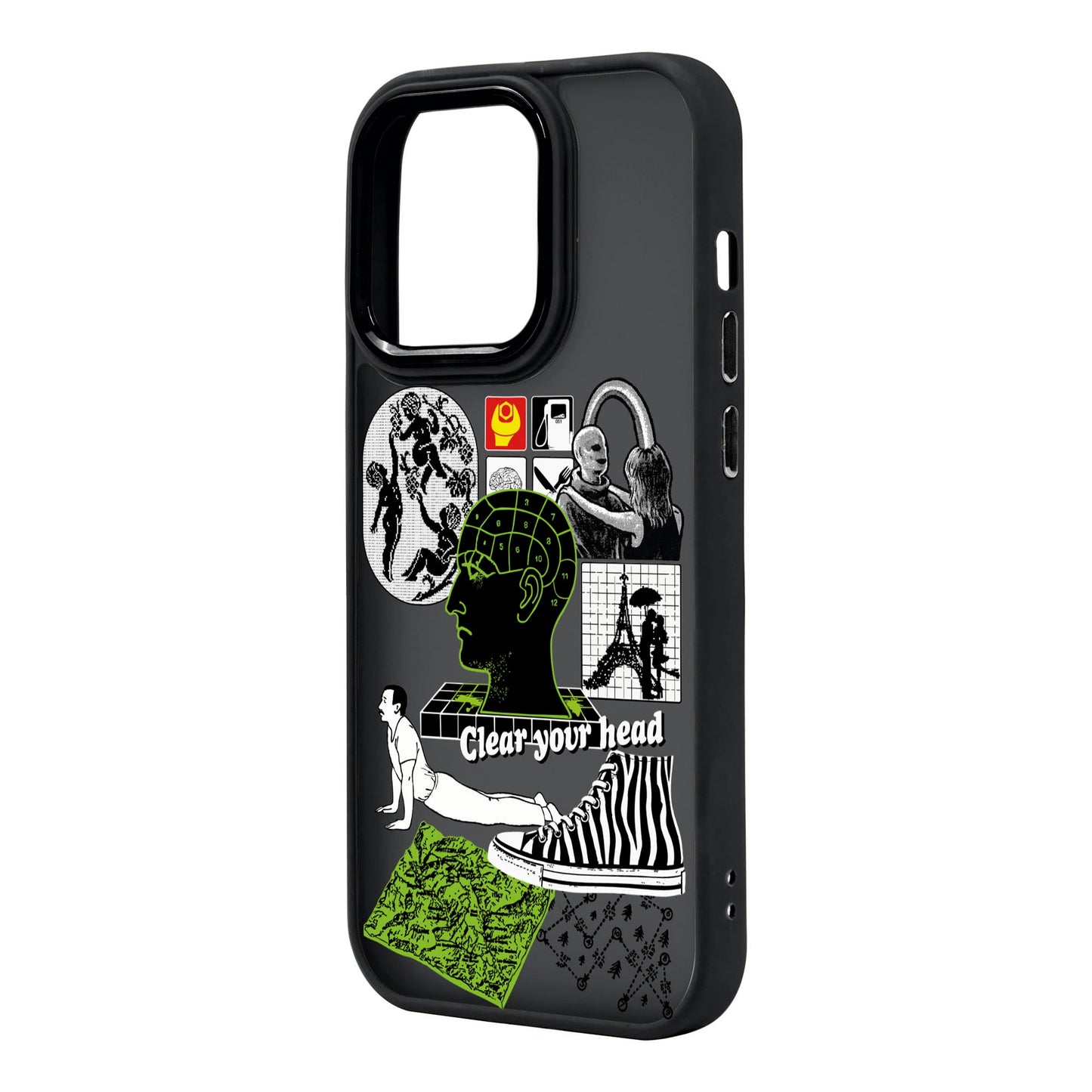 CLEAR YOUR HEAD-iPhone 14 Pro Max Proof Kılıf