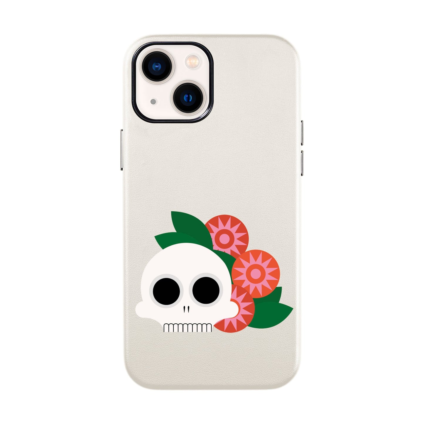 MEMENTO BLOOM-iPhone 13 Mini Leather Kılıf