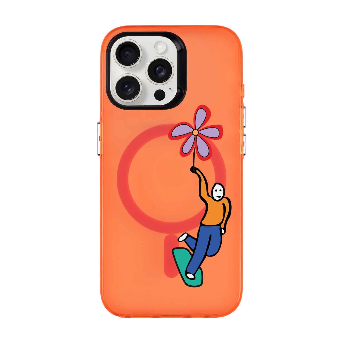SKATEBOARDER-iPhone 15 Pro Max Hold Kılıf MagSafe Özellikli