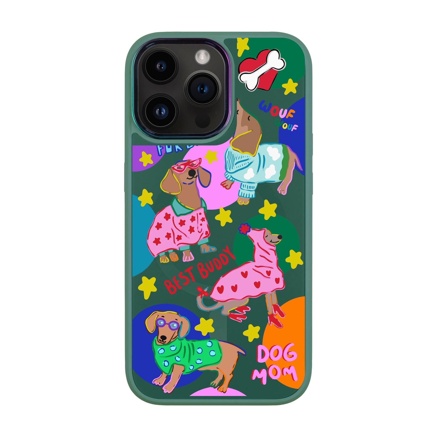 DOG MOM-iPhone 14 Pro Max Vigor Kılıf MagSafe Özellikli