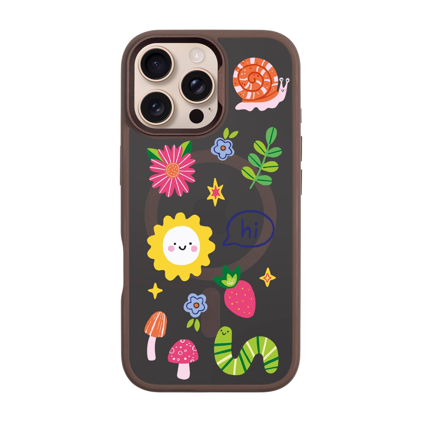 HELLO NATURE-iPhone 16 Pro Max Rise Kılıf MagSafe Özellikli