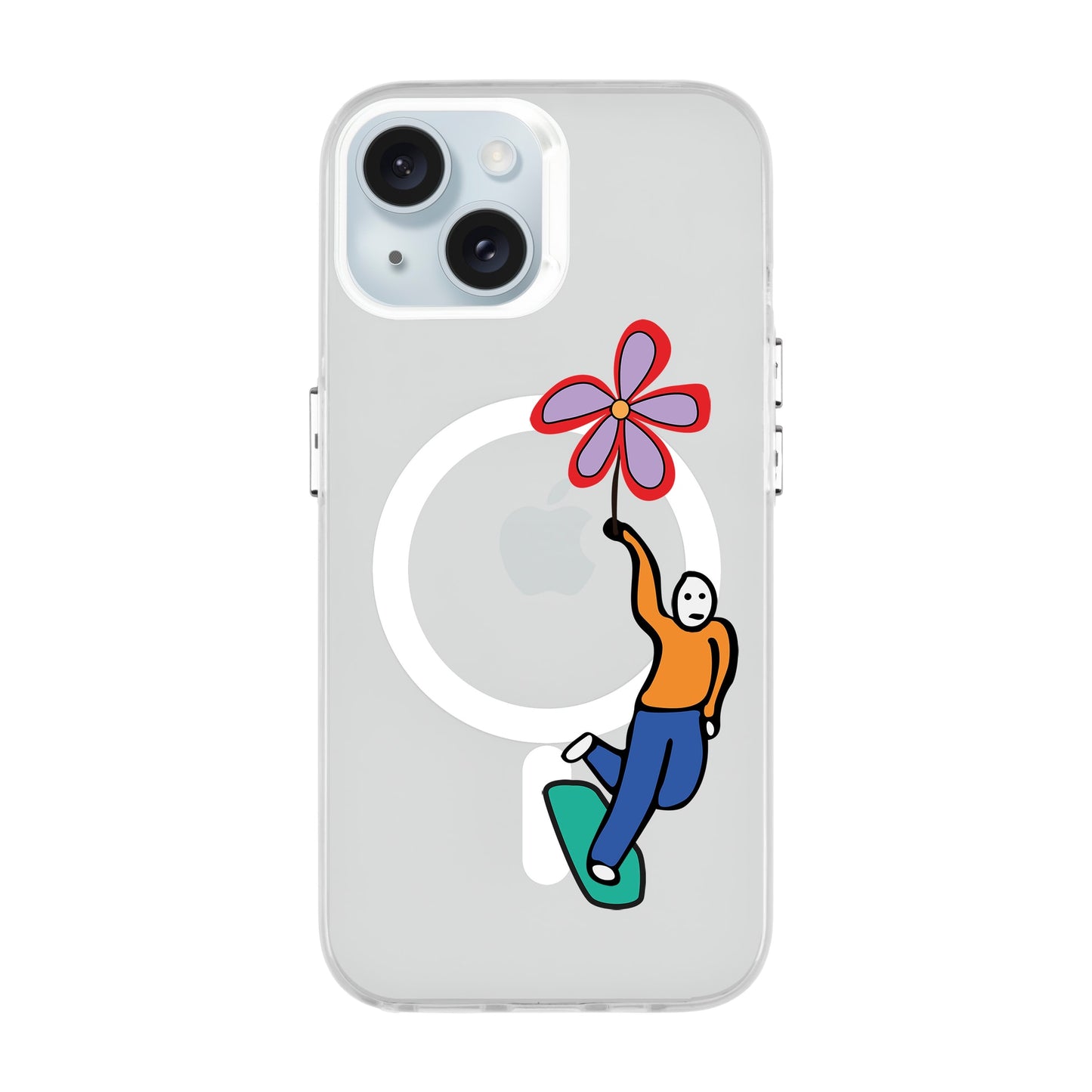 SKATEBOARDER-iPhone 15 Hold Kılıf MagSafe Özellikli