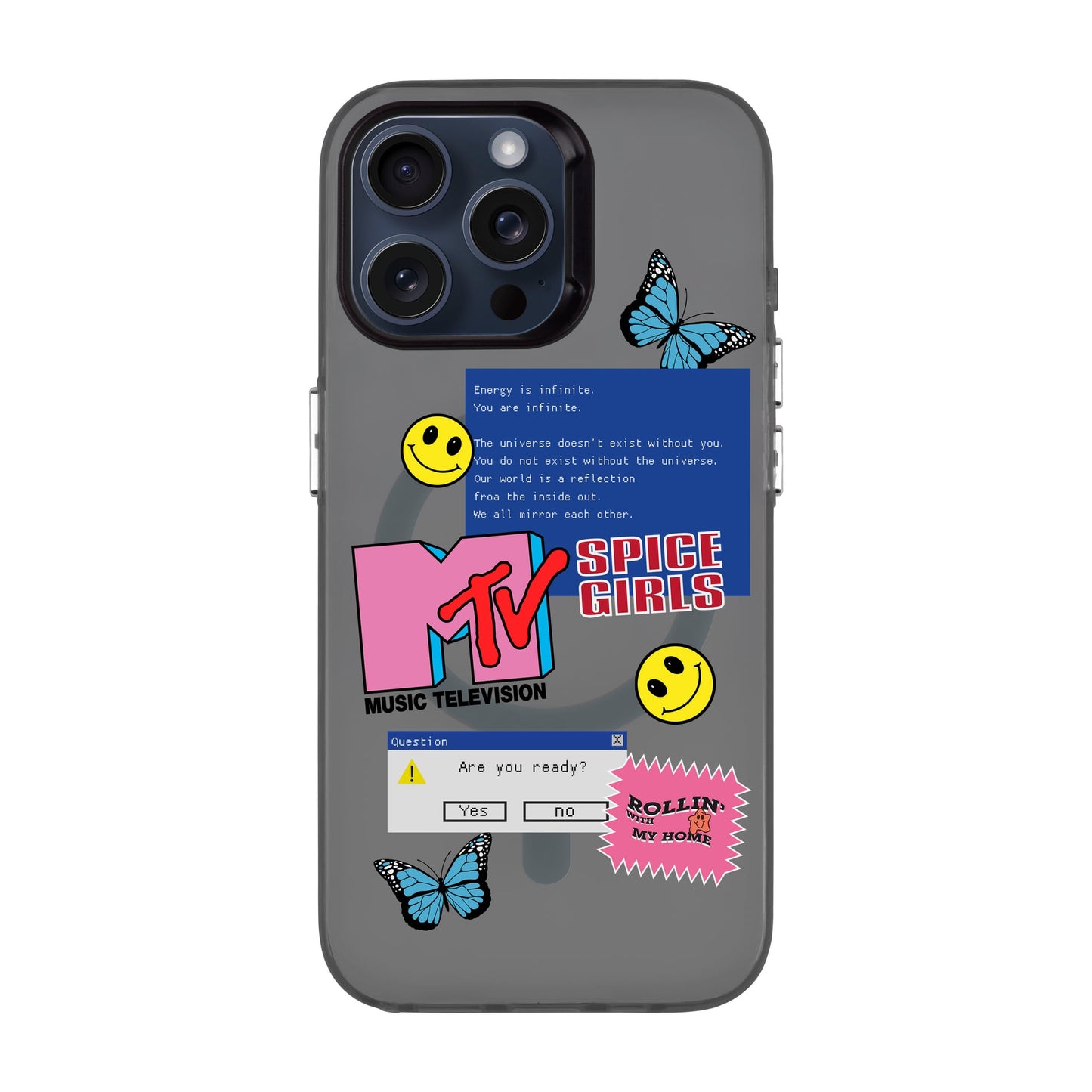 ARE YOU READY-iPhone 15 Pro Max Hold Kılıf MagSafe Özellikli