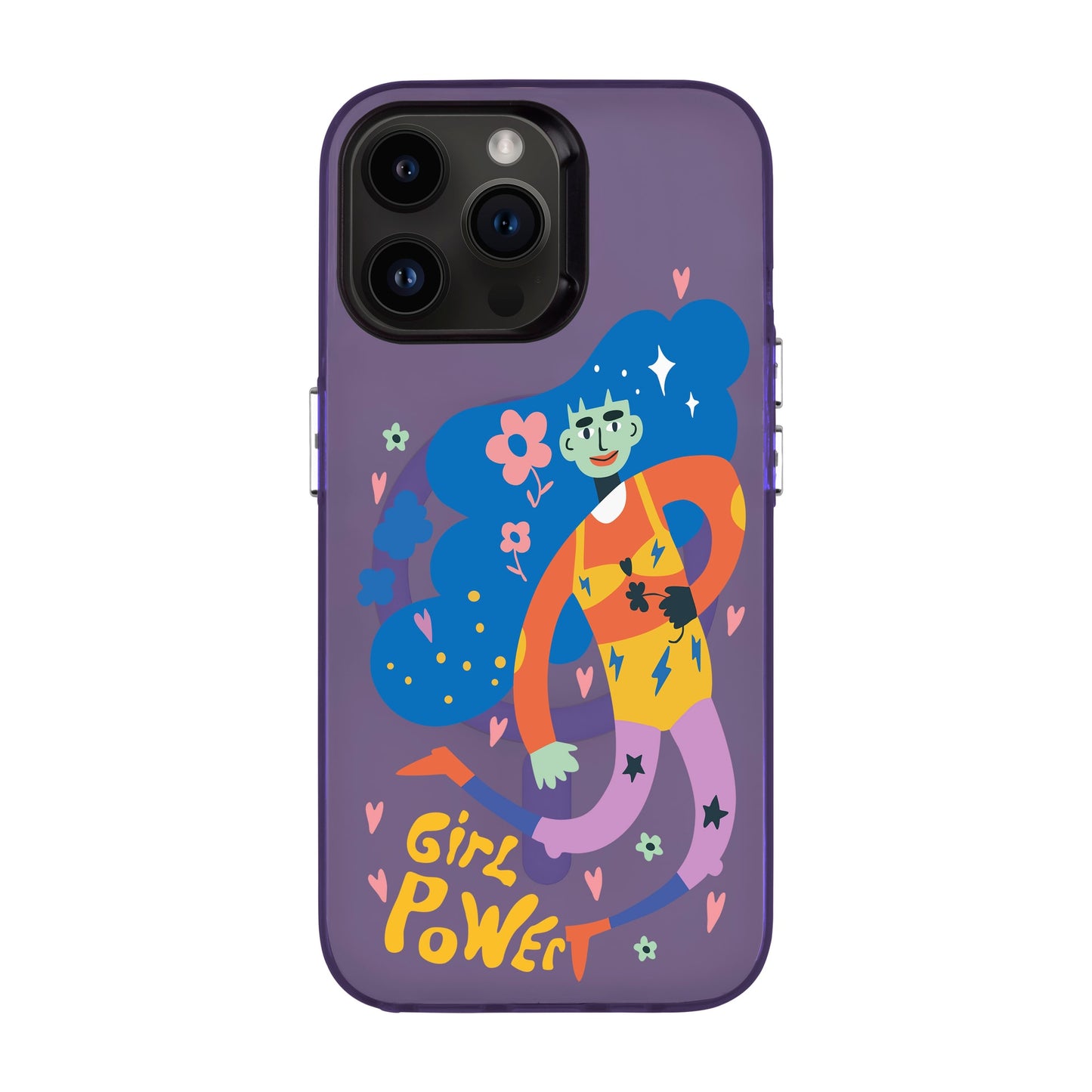 GIRL POWER-iPhone 14 Pro Max Hold Kılıf MagSafe Özellikli