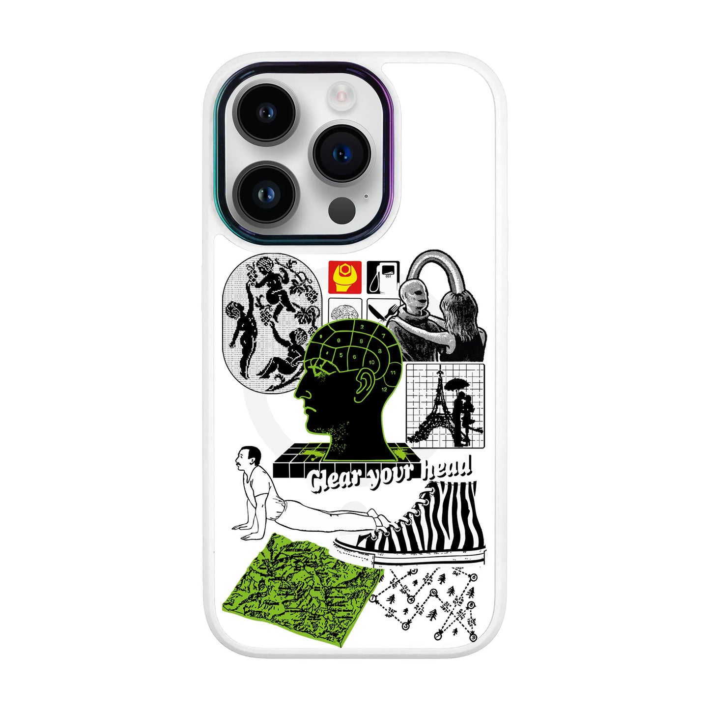 CLEAR YOUR HEAD-iPhone 12 Pro Vigor Kılıf MagSafe Özellikli