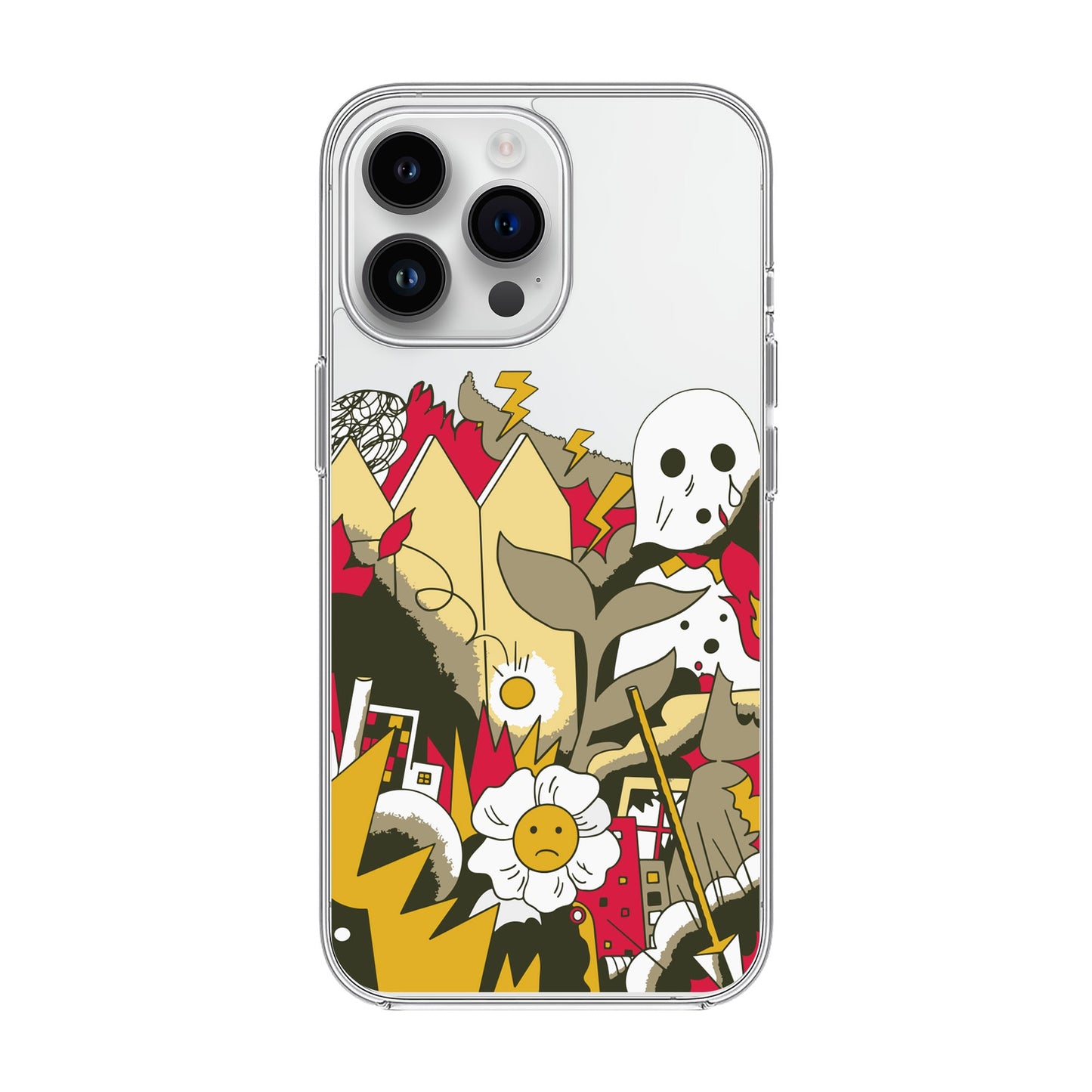 EVERYTHING IS BURNING-Solid Kılıf - iPhone 14 Pro Max