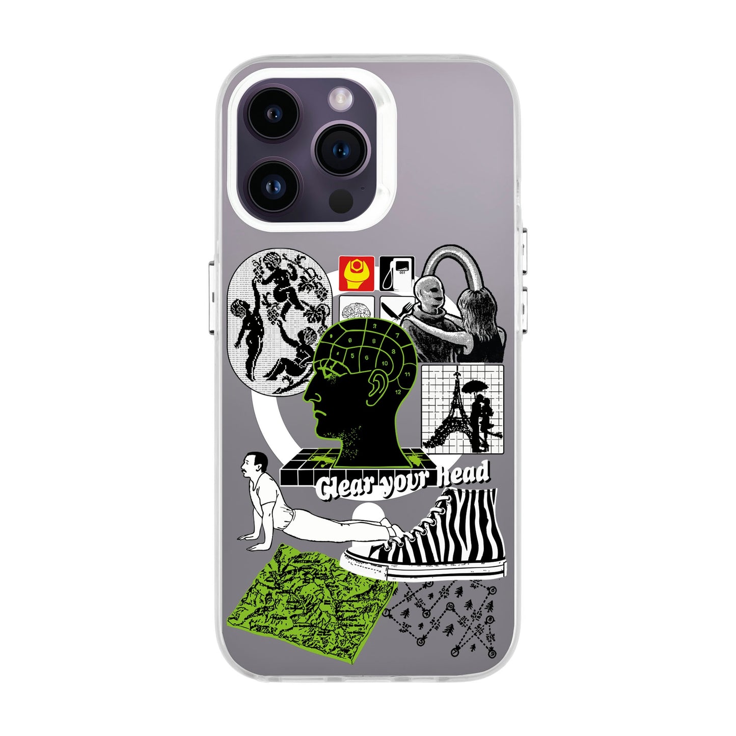 CLEAR YOUR HEAD-iPhone 14 Pro Max Hold Kılıf MagSafe Özellikli