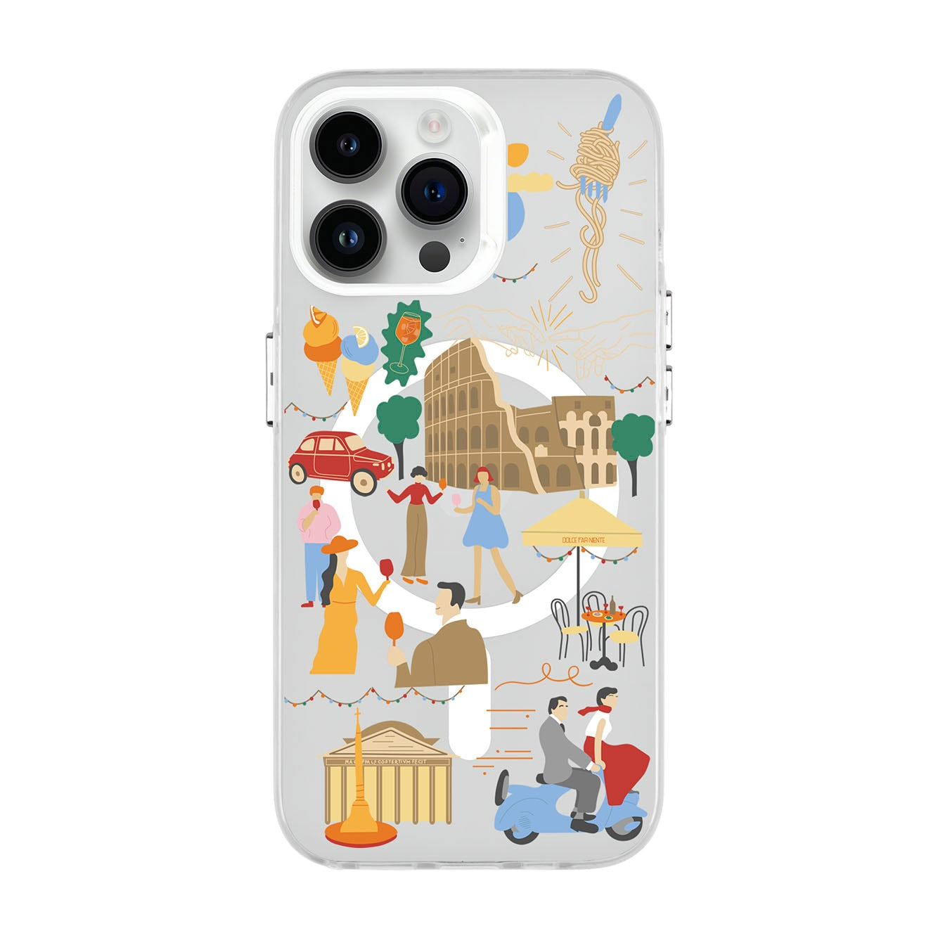 ROMA-iPhone 14 Pro Max Hold Kılıf MagSafe Özellikli