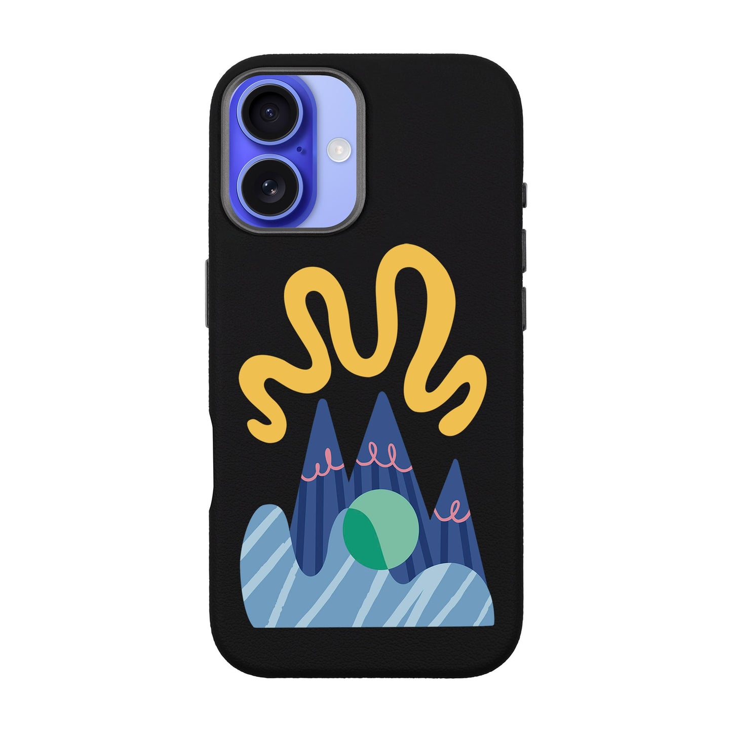 MOUNTAIN-iPhone 16 Plus Leather Premium Kılıf MagSafe Özellikli