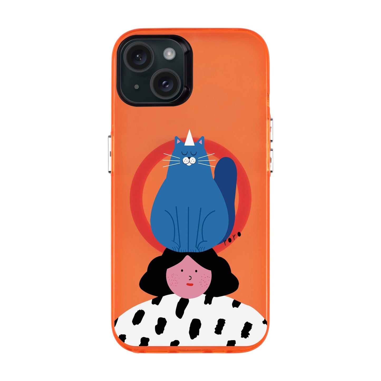 NAUGHTY CAT-iPhone 15 Plus Hold Kılıf MagSafe Özellikli