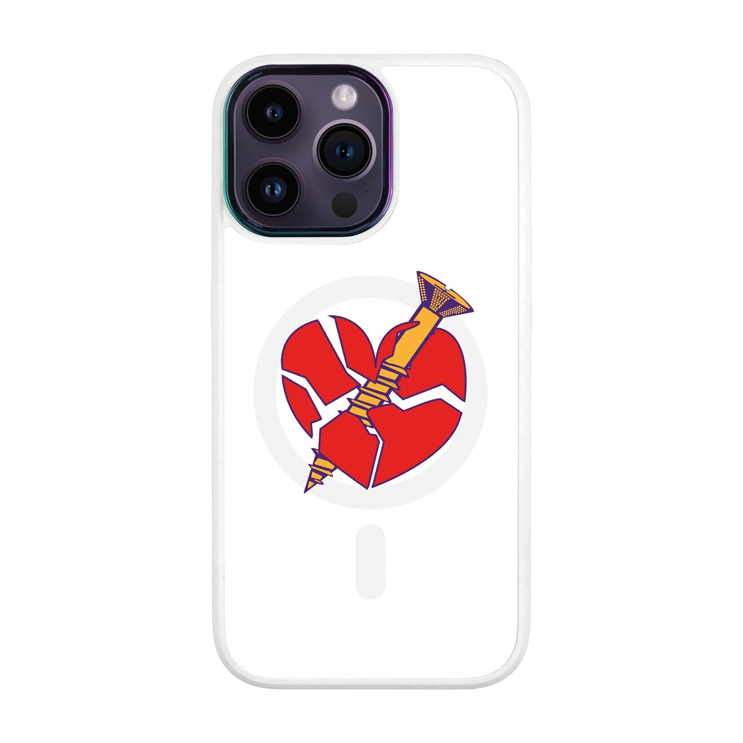 BROKEN HEART-iPhone 13 Pro Max Vigor Kılıf MagSafe Özellikli