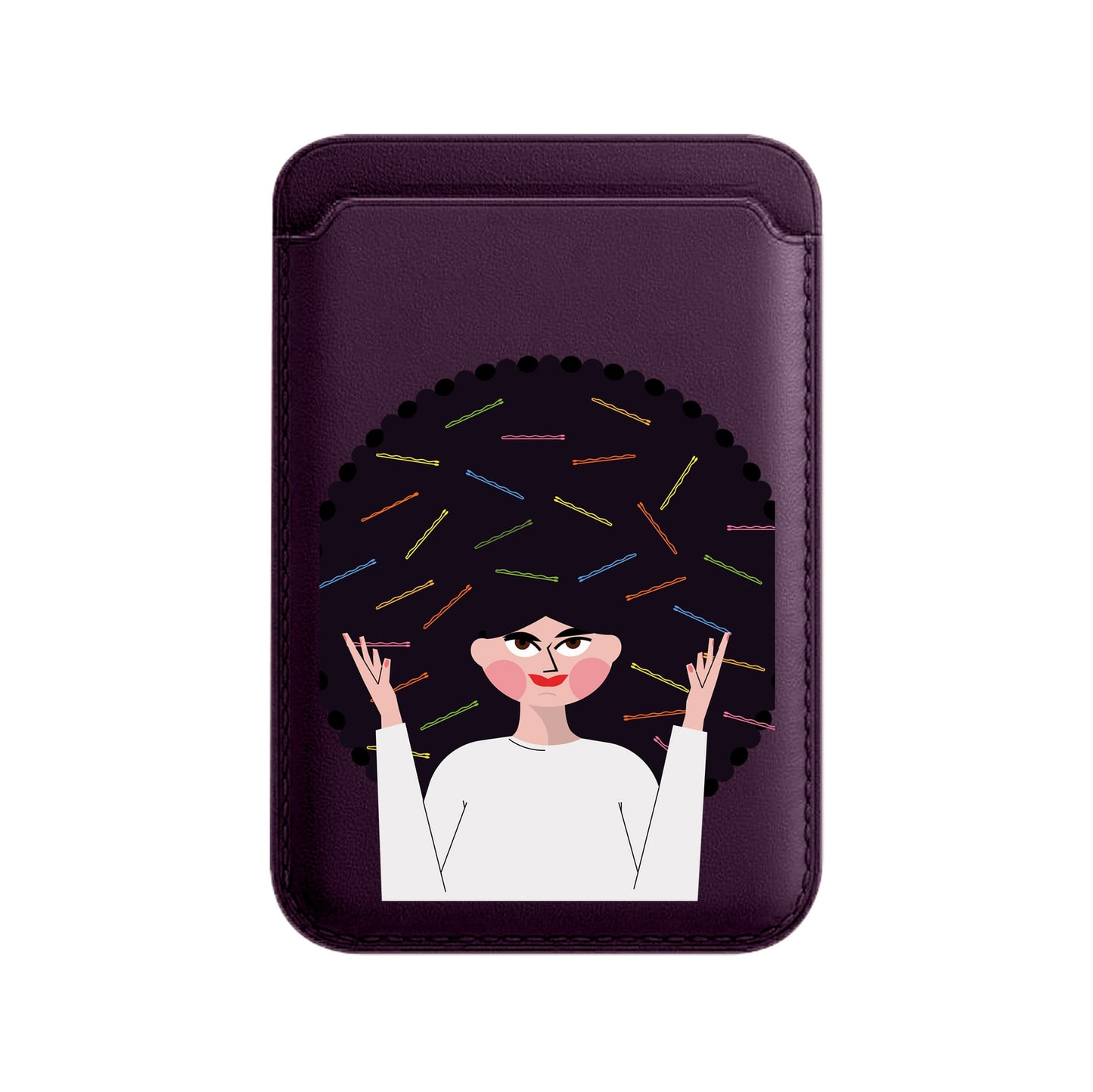 TANGLES OF HAPPINESS-Leather Kartlık