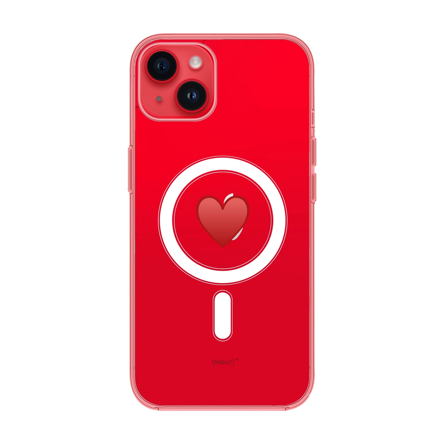 SPREAD HEART-iPhone 14 Plus Solid Kılıf MagSafe Özellikli