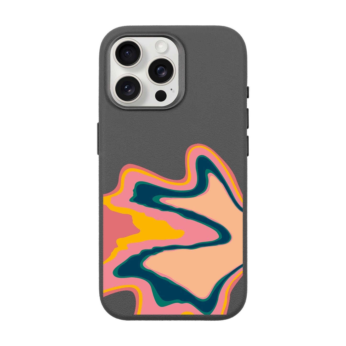 US IN ESSENCE-iPhone 15 Pro Max Leather Premium Kılıf MagSafe Özellikli