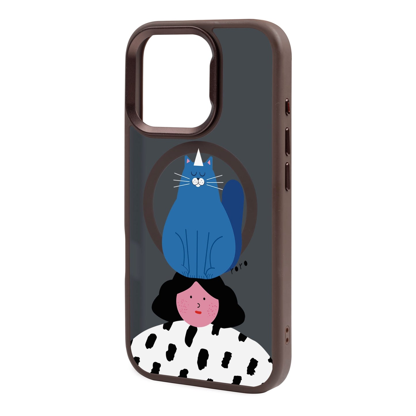 NAUGHTY CAT-iPhone 16 Pro Max Rise Kılıf MagSafe Özellikli