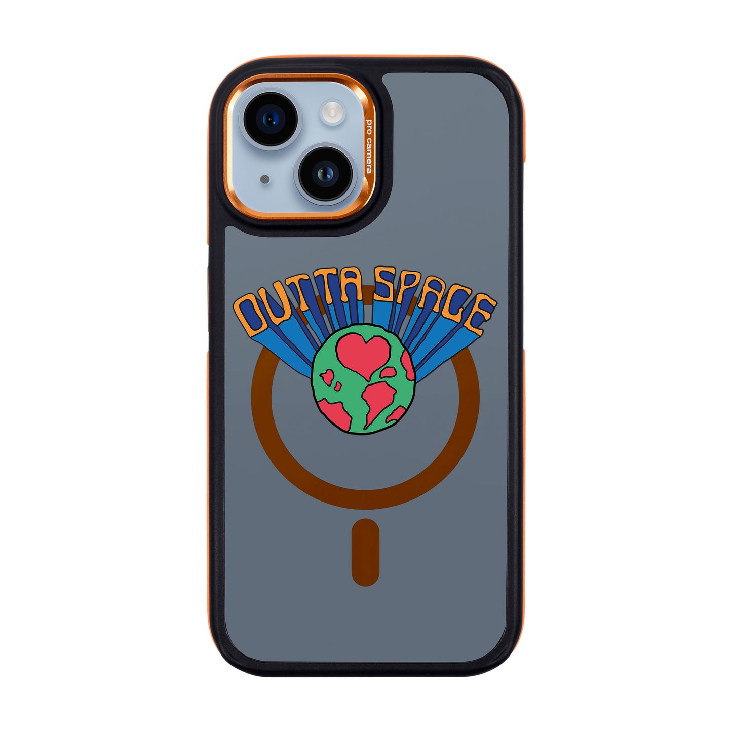 OUTTA SPACE-iPhone 14 Dark Kılıf MagSafe Özellikli