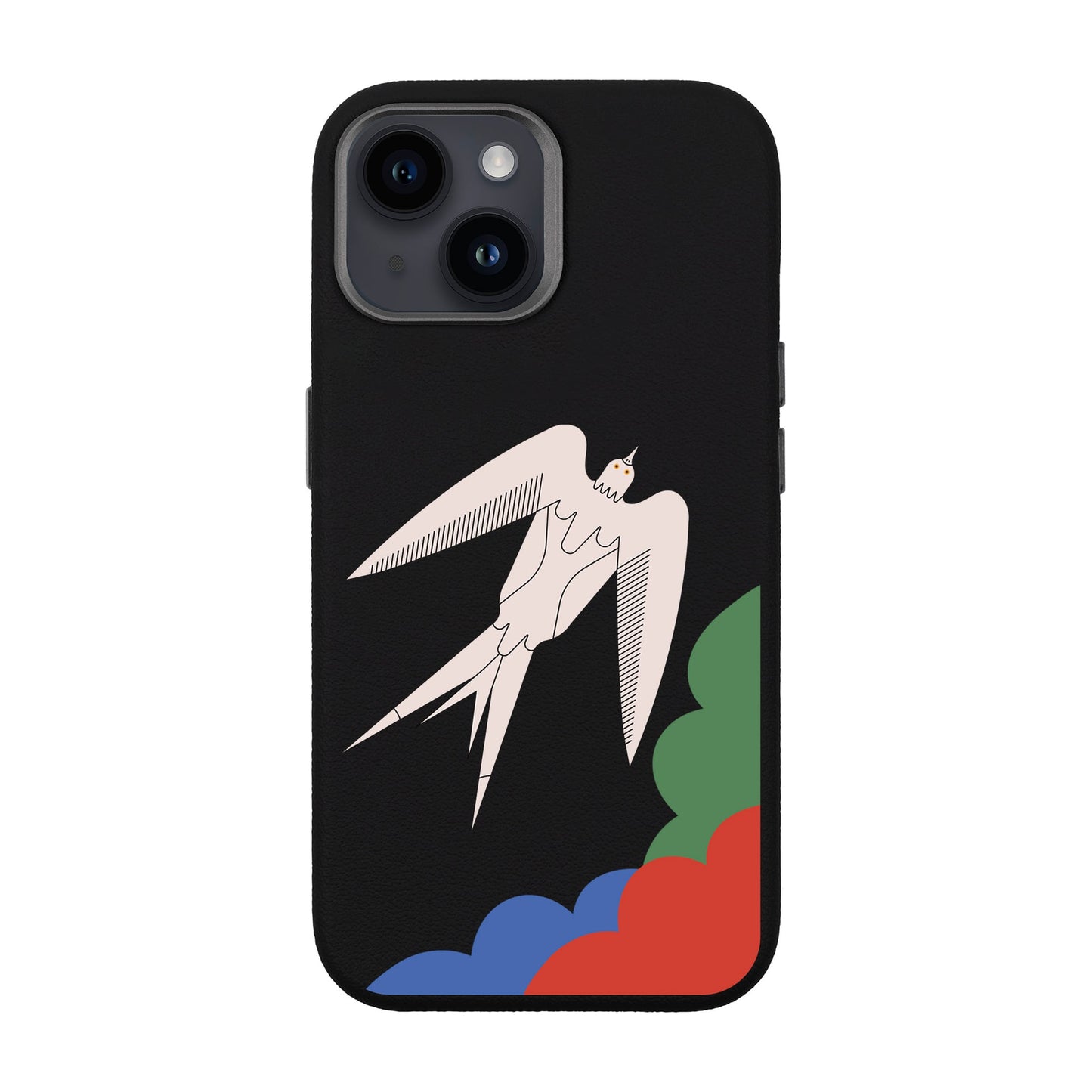 L’OISEAU LIBRE-iPhone 14 Leather Premium Kılıf MagSafe Özellikli