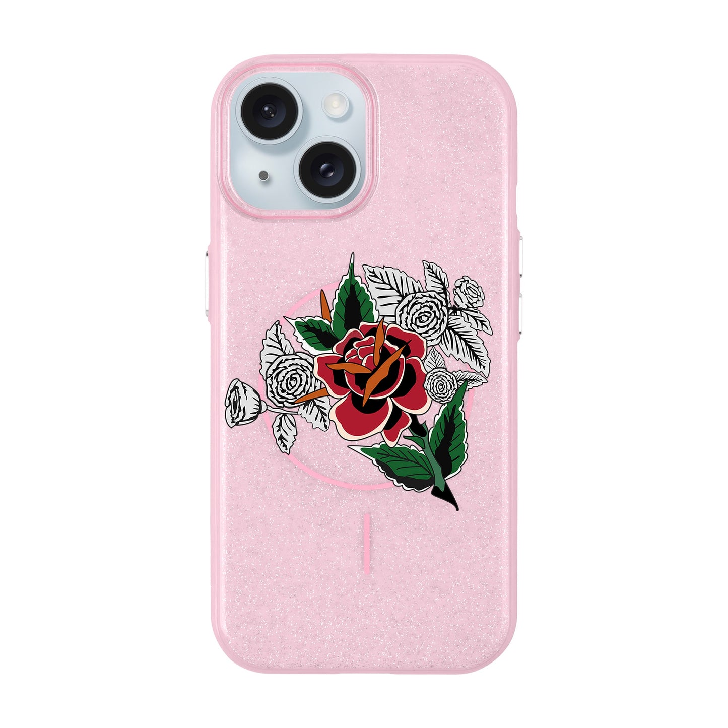 DRY ROSE-iPhone 15 Plus Radiant Kılıf MagSafe Özellikli