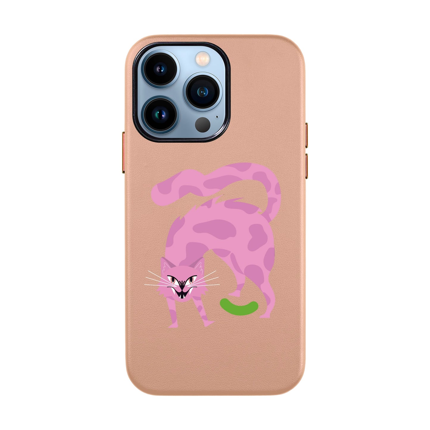 GRUMBLEPAWS-iPhone 13 Pro Max Leather Kılıf