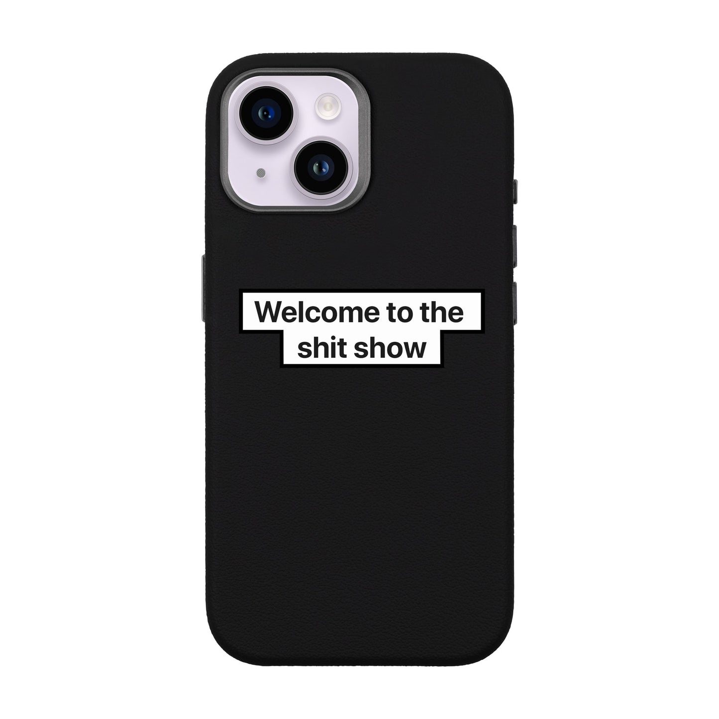 WELCOME-iPhone 13 Leather Premium Kılıf MagSafe Özellikli