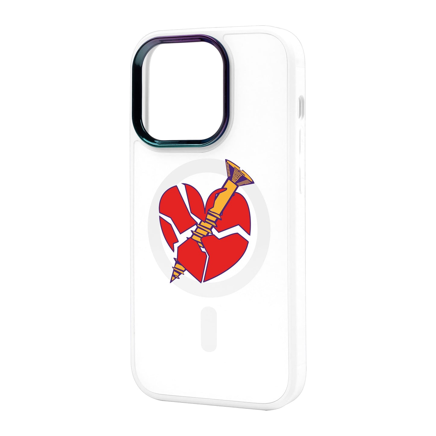 BROKEN HEART-iPhone 13 Pro Max Vigor Kılıf MagSafe Özellikli