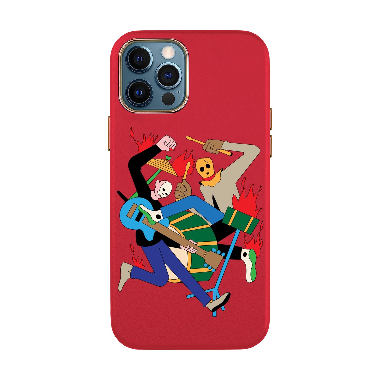 MONSTER MASH-iPhone 12 Pro Max Leather Kılıf