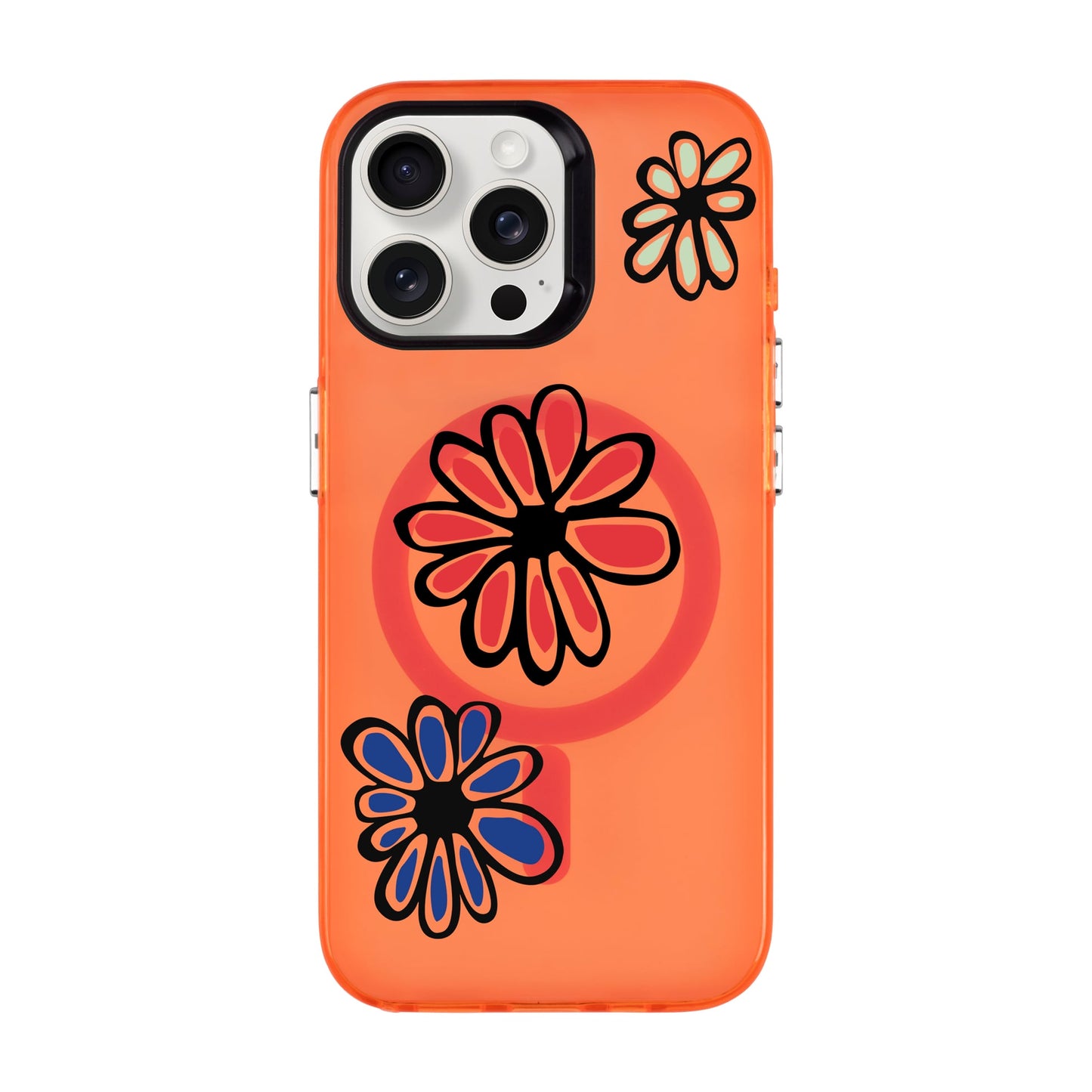 FLORIST-iPhone 15 Pro Max Hold Kılıf MagSafe Özellikli